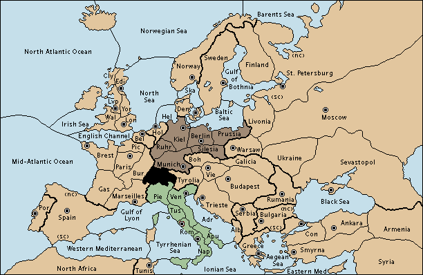 The map for the ClassicGvI Variant